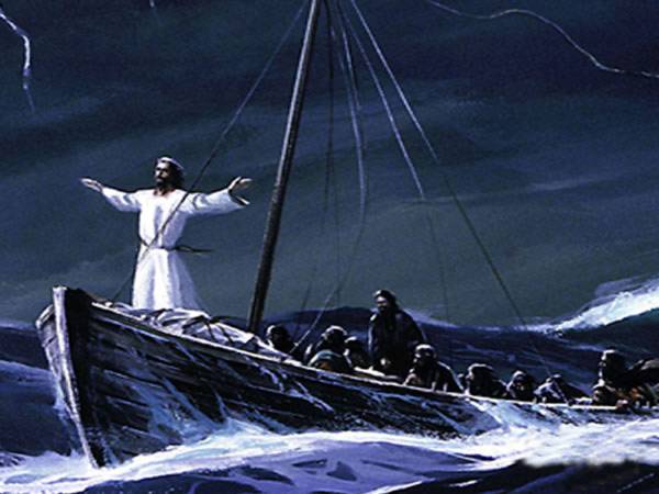 jesus in a boat clipart - photo #46